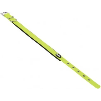 Nobby Нашийник за куче cover с pvc покритие ширина 20 мм обиколка - 35-45 см неон жълт 80561-24