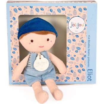 Doudou Jolijou Eliot 16 cm tmavě modrá