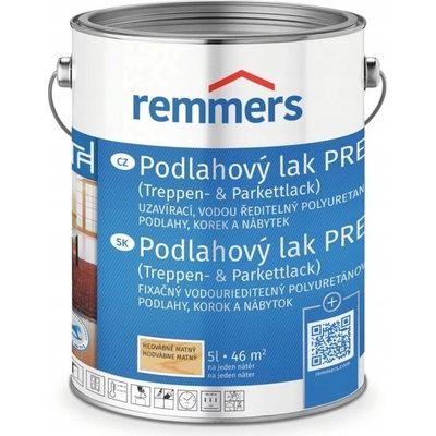 Remmers - Podlahový lak PREMIUM 5l, Hedvábně matný