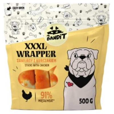 Mr.Bandit WRAPPER XXXL kuřecí tyčinky 500 g