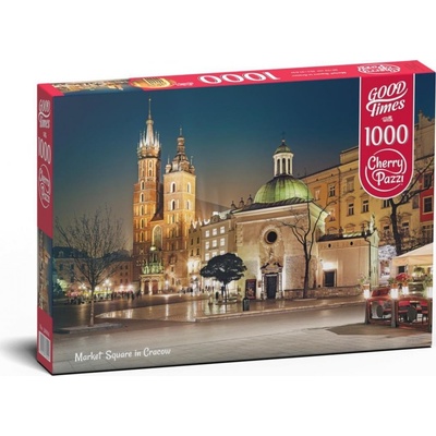 CHERRY PAZZI Královský rynek v Krakově Polsko 1000 dielov