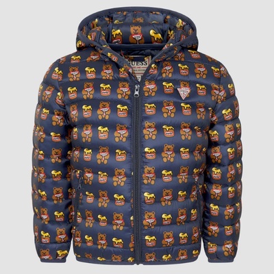 GUESS Преходно яке за момче с мечета Guess