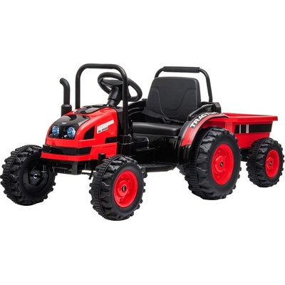 Baby Mix elektrický traktor červená