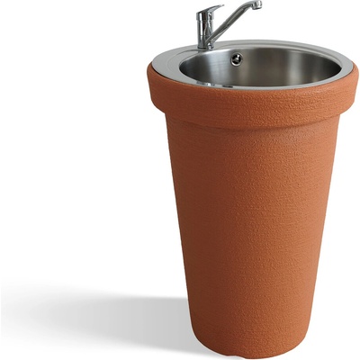 Záhradné umývadlo Lavabo Klasik tehla