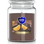 BISPOL Ароматна свещ Bispol Aura - Chocolate and Orange, 500 g (snd99-340)