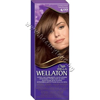 Wella Боя за коса Wellaton Intense Color Cream, 6/77 Dark Chocolate, p/n WE-3000049 - Трайна крем-боя за коса за наситен цвят, тъмен шоколад (WE-3000049)