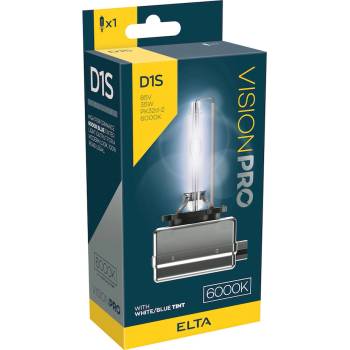 Elta xenon. výbojka 85V 35W D1S Pk32d-2 6000K VisionPro