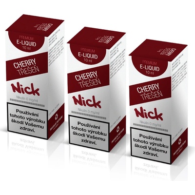 Nick CHERRY 3 x 10 ml 0 mg
