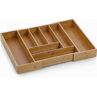 Kela Příborník nastavitelný KALMA bambus 35-58x43x6,5cm