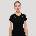 GymBeam Дамска тениска Tribal Ribbed Black S
