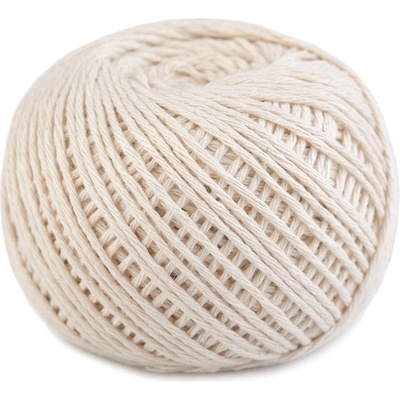 Bavlněný provázek / knot Ø1,5 mm Varianta: režná světlá, Balení: 1 ks – Zboží Dáma