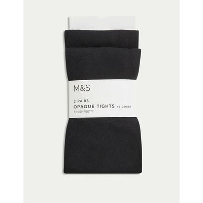 Marks & Spencer 60 DEN Punčochové панталон детски Marks & Spencer | Cheren | Момичешки | 158-164