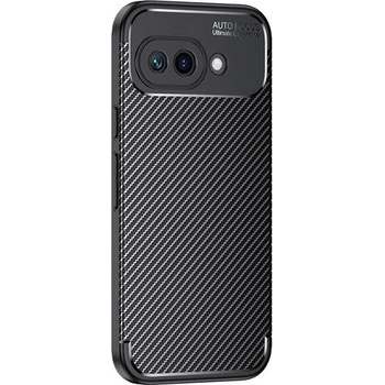 Google Pixel 9a Удароустойчив Carbon Fiber Калъф и Протектор