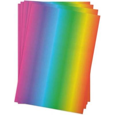 Papír na scrapbooking B4 130g/m2 20ks Duha