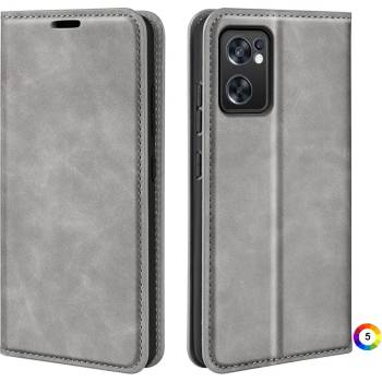 Image 1 of OPPO Reno7 SE 5G Retro-skin Magnetic Кожен Калъф и Протектор