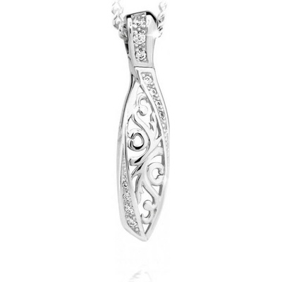 Cutie Diamonds prívesok z bieleho zlata s diamantom DZ6325 2148 40 10 X 2