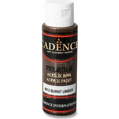 Cadence Premium Akrylová farba 70 ml, umbra