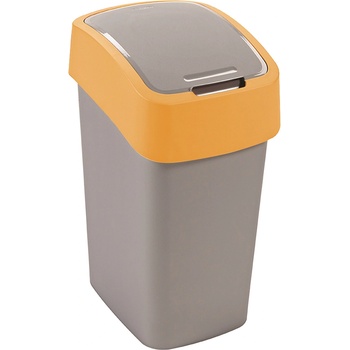 Keter Кош за отпадъци Curver - Flip, 9 l, оранжев (HCG#084)