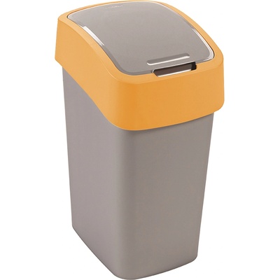 Keter Кош за отпадъци Curver - Flip, 9 l, оранжев (HCG#084)