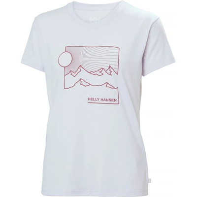 Helly Hansen Дамска тениска Helly Hansen Women's Skog Graphic Tee T-shirt - Even Light Purple (916-5628-0213)
