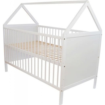 Ourbaby Baby Cot House postýlka 120x60 bez úložného prostoru