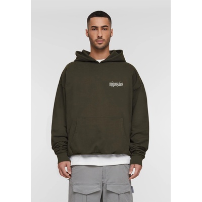 Urban Classics Суичър MJG Heavy Oversized Hoody - FROSTED WINGS olive XXLUB-MJG11972-00176 - Бял, размер M