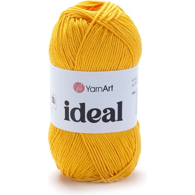 Yarn Art příze Ideal 228 slunečnicová žlutá