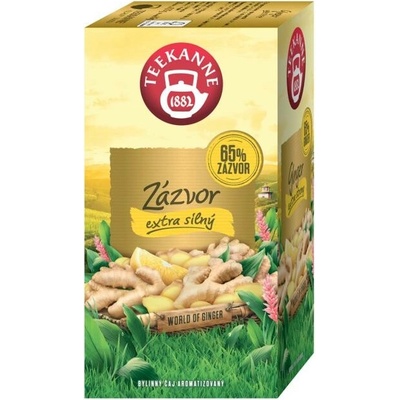 TEEKANNE Ginger Extra Strong World of Ginger 20 vrecúšok 35 g