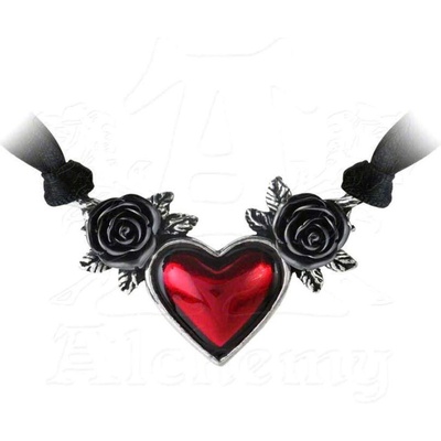 Alchemy gothic Колие ALCHEMY GOTHIC - Bloodheart Rose - P746