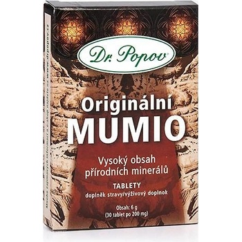 Dr. Popov Mumio 200 mg 30 tabliet