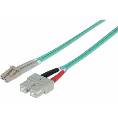 Intellinet 751186 LC/SC, 50/125 µm optický 20m fialový