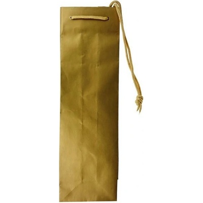 Papierová taška GLASS GOLD 12x9x40 cm