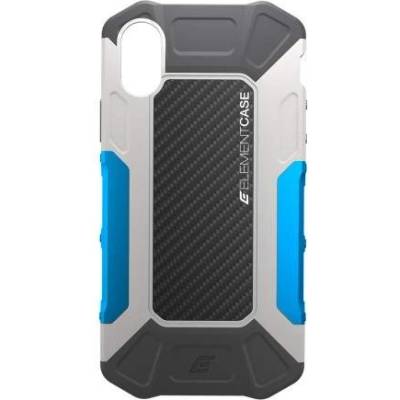 Element Case Formula Case - удароустойчив хибриден кейс за iPhone X, iPhone XS (сив-син)