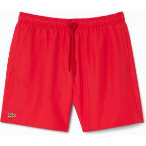 Lacoste Мъжки къси панталони за плуване Lacoste MH9088 червено/зелено