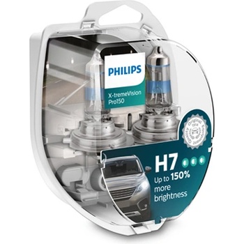 Image 1 of Philips Крушка, фар PHILIPS H7, 12V, 55W, 3400K, 1500lm, 2 бр