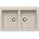 Pyramis PYRAGRANITE ALAZIA (79х50) 2B Beige, Мивки за кухни композитни