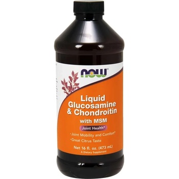 NOW Liquid Glucosamine & Chondroitin with MSM 473 ml