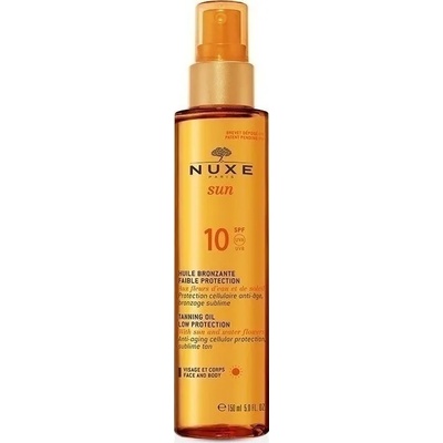 NUXE Масло за тен за лице и тяло , Nuxe Sun , SPF 10 150 МЛ