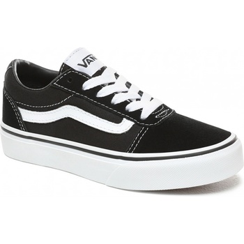 Vans Chlapecké tenisky Yt Ward Suede Canvas černé