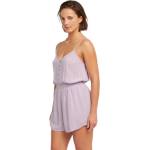 O'Neill O´neill Thin Strap Buttoned sleeveless romper - Purple (Pale Lavender)