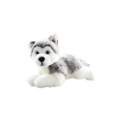 LAM Plyš Husky ležiaci 23 cm - ECO-FRIENDLY