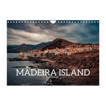 Madeira Island Portugal Wall DIN A4 landscape CALVENDO 12 Month Wall 2024