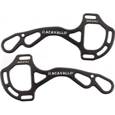 ACAVALLO AluPro Hackamore tmavě šedé charcoal