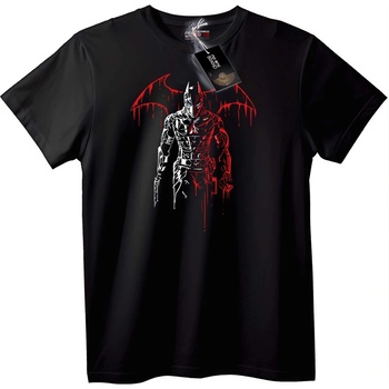 NOONEBRAND Тениска Batman Червено и Бяло - 5XL, White