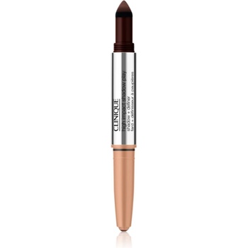 Clinique High Impact Shadow Play Shadow & Definer сенки за очи в молив дуо цвят Café Au Lait 1, 9 гр