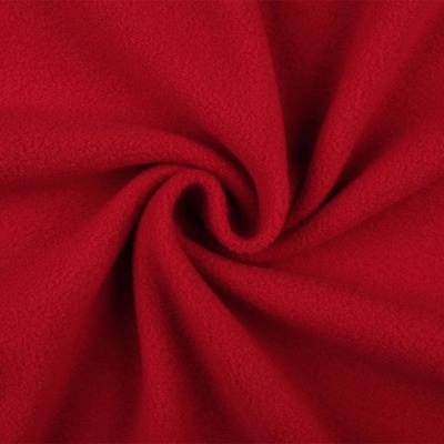 Pro Háčkování Látka polar fleece červená