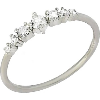 Glare Strieborný prsteň 895