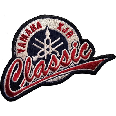 Nášivka Yamaha XJR Classic - tmavě modrá