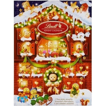 Lindt adventní kalendář 172g