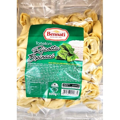 Bennati tortelloni ricotta a špenát 0,5 kg